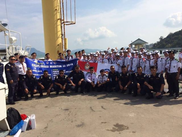 UniMAP KLKM Laut's Eksplorasi Maritim III Programme Bersama APMM 2016