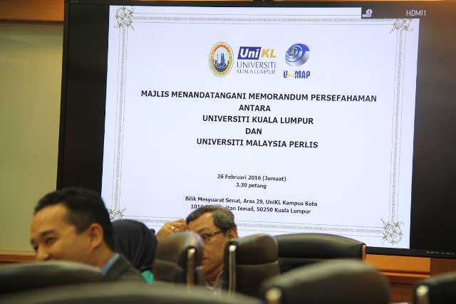 MoU UniMAP dan UniKL Mantapkan Agenda TVET