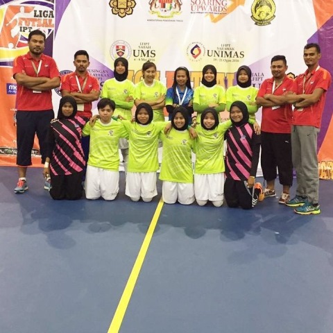 UniMAP Women Futsal Team Appeared 8 Best Teams For Ipt League Futsal